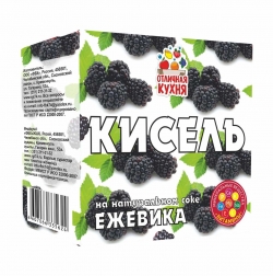 Кисель «Ежевика»