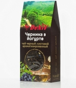 Черника в йогурте